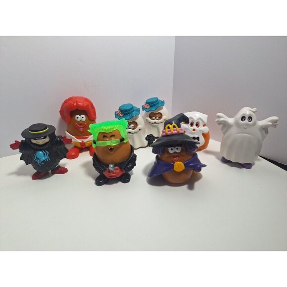 McDonald's Other - McDonalds Halloween Nuggets Buddies Happy Meal Figures Costumes 1992 1995 1998